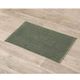 Tapis de salle de bain chenille kaki 50x80cm