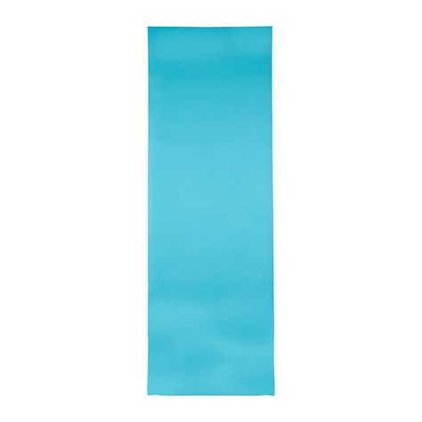 Tapis de yoga antidérapant bleu 180x60cm