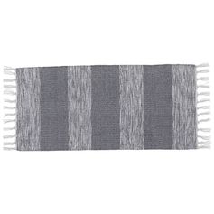 Tapis déco Ambre gris 45x90cm