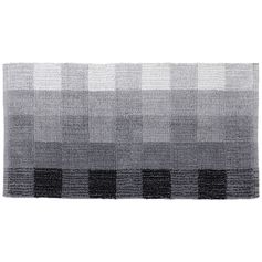Tapis déco Louise gris 45x90cm