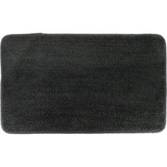 Tapis en microfibres et latex gris foncé 45x75cm