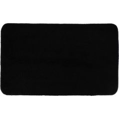 Tapis en microfibres et latex noir 45x75cm