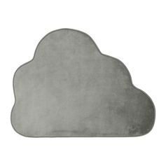 Tapis enfant nuage gris 110x80cm