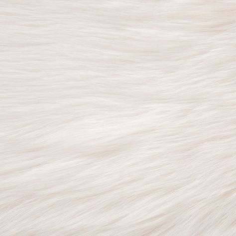 TAPIS GRIZZLY Blanc - Fourrure Imitation - Descente de Lit - Kolorados