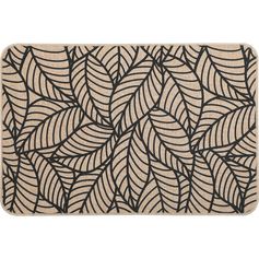 Tapis imprimé JUNGLE  beige 40x60cm