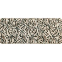 Tapis imprimé JUNGLE beige 50x120cm
