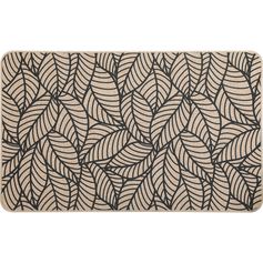 Tapis imprimé JUNGLE beige 50x80cm
