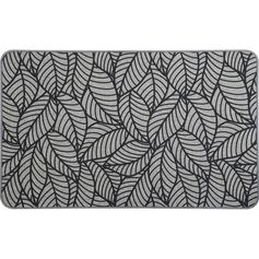 Tapis imprimé JUNGLE gris 50X80cm