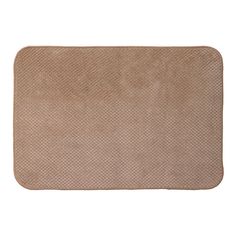 Tapis imprimé rectangulaire taupe 60x40cm