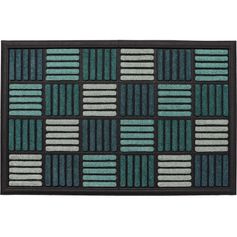 Tapis nylon CAROLL bleu 40x60cm