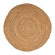 Tapis rond jute D 80cm