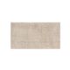 Tapis TANGO rectangulaire en bouclette beige 60x110cm