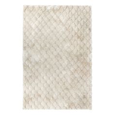 Tapis tout doux ADRIEL beige 60x90cm