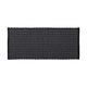 Tapis tréssé anthracite 120x50cm