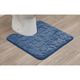 Tapis wc galets bleu marine 45x50cm