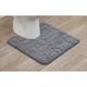 Tapis wc galets gris 45x50cm