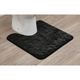 Tapis wc galets noir 45x50cm