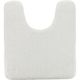 Tapis WC microfibres blanc 45x50cm