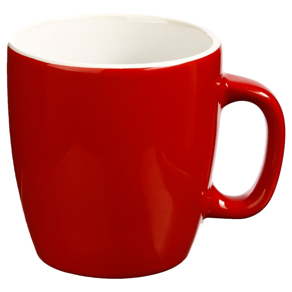 Tasse à café faïence rouge 18cl - Centrakor