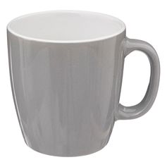 Tasse à café faïence taupe 18cl