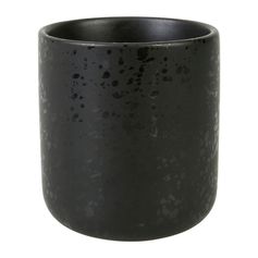 Tasse à café grès MINUIT noir 16cl - LETHU