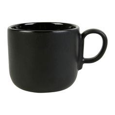 Tasse à café porcelaine CYRILLIQUE noir 12cl - LETHU