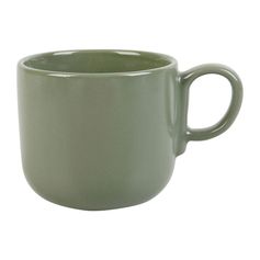 Tasse à café porcelaine CYRILLIQUE vert 12cl - LETHU