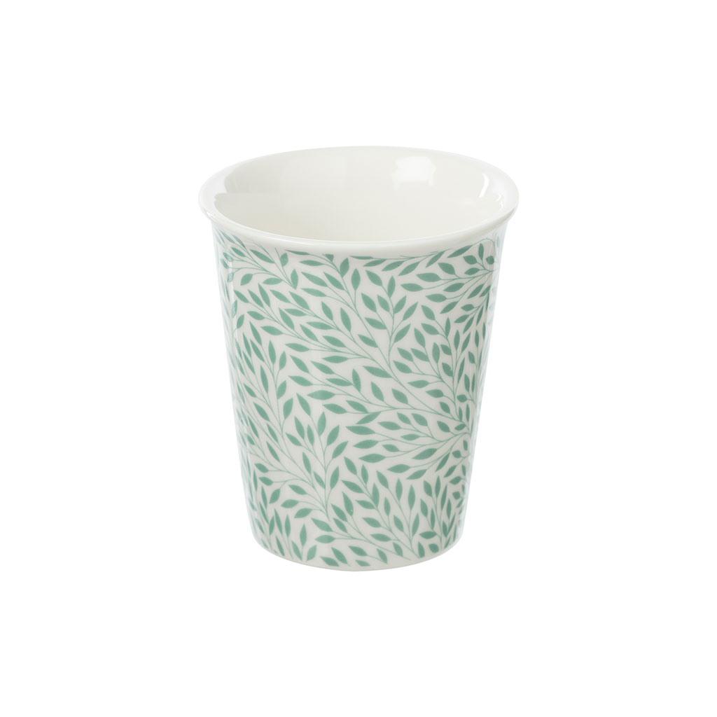 Tasse FLORAL GREEN porcelaine 10cl