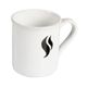 Tasse logo café céramique blanc 13cl
