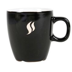 Tasse logo café céramique noir 15cl