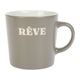 Mug grès REVE gris 35cl