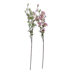 Tige de fleurs de pommier artificielles 13x83x8cm
