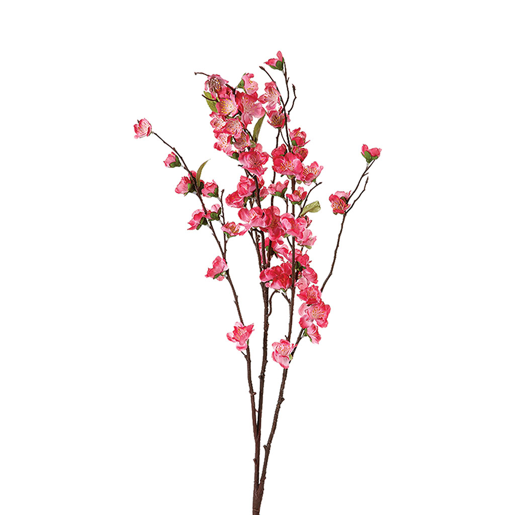 Tige fleur de cerisier artificielle 3 branche H 110cm - Centrakor
