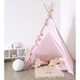 Tipi enfant rose 120x160x120cm