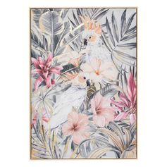 Toile imprimée encadrée KAELIS 50x70cm