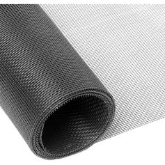 Toile moustiquaire gris anthracite 1.2x2.5m