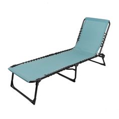 Transat PLAYA bleu 55.5x85x190cm