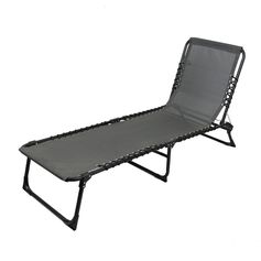 Transat PLAYA gris anthracite 55.5x85x190cm