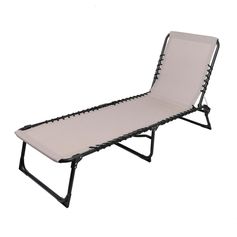 Transat PLAYA taupe 55.5x85x190cm