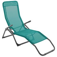 Transat SIESTA émeraude 137x59x95cm