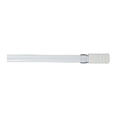 Tringle rideau extensible BISTROT blanche 85-135cm D 24mm