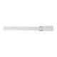 Tringle rideau extensible BISTROT blanche 85-135cm D 24mm