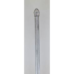 Tringle extensible BISTROT en métal et plastique argentée 135-225cm