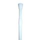 Tringle extensible entre-murs en alu, acier et plastique blanche et or 110-200cm