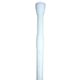 Tringle extensible entre-murs en alu, acier et plastique blanche et or 70-120cm