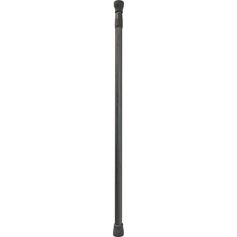 Tringle extensible entre-murs gris et noir 110-200cm