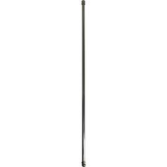 Tringle extensible PIETRO graphite 60-80cm D7cm