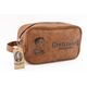 Trousse de toilette gentlemans's marron 26x10x15cm