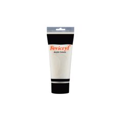 Tube peinture acrylique argent 200ml