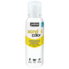 Tube peinture acrylique blanc 150ml